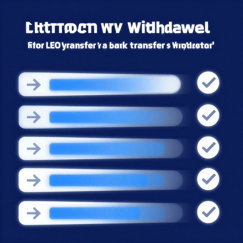 LEO 九州銀行轉帳與加密貨幣出金速度對比資訊圖表,包含快速箭頭圖示、進度條與成功勾選記號,以專業藍白配色呈現