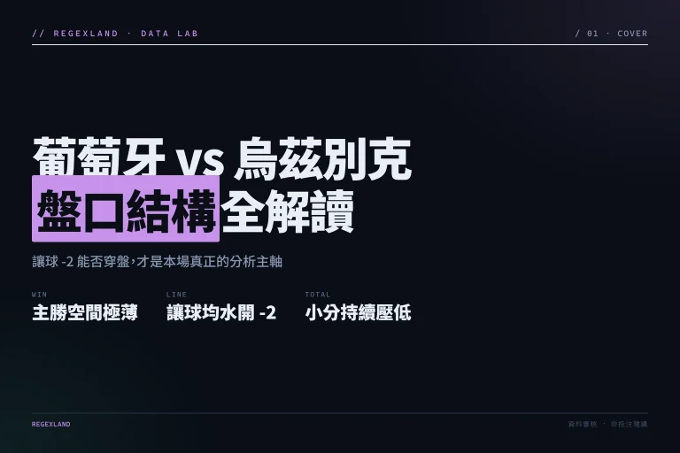 葡萄牙 vs 烏茲別克 世界杯賠率 投注建議與風險評估